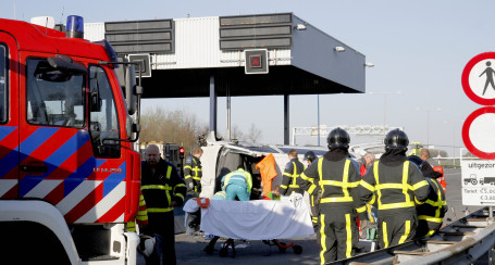 Man ernstig gewond bij ongeval