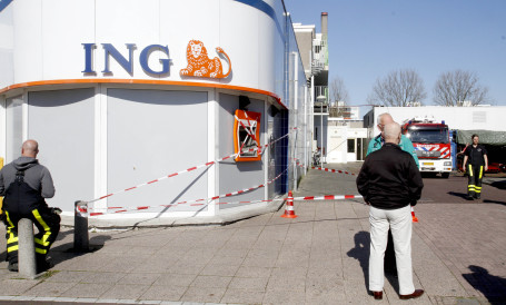 Poging om geldautomaat op te blazen