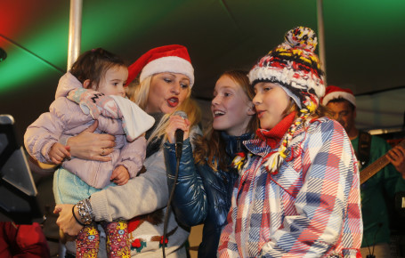 Christmas sing-a-long Groot succes