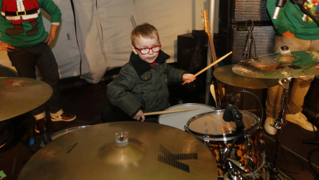 Christmas sing-a-long Groot succes