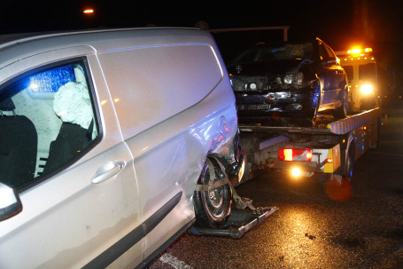 Ongeval op fly-over Rondweg N3