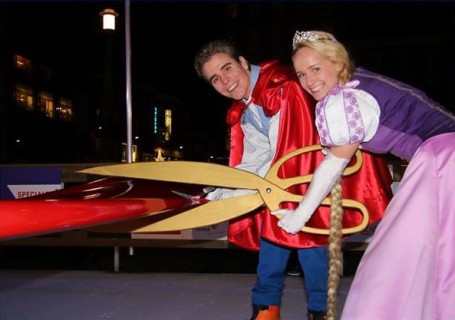 Openingshandeling Rapunzel en Prins